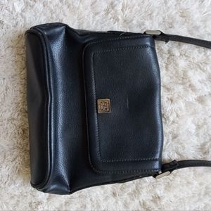 Liz Claiborne mini black crossbody bag